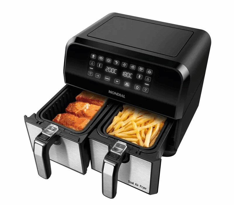 Mondial Dual Air Fryer AFD-01-BI