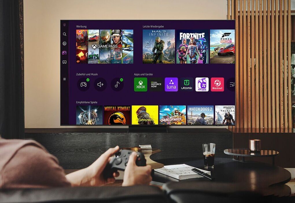 o que é o gaming hub da samsung?