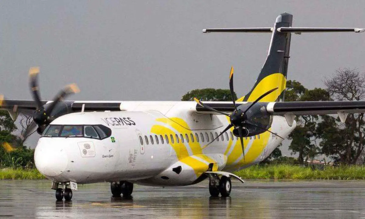 ATR-72-500 Voepass que caiu em Vinhedo