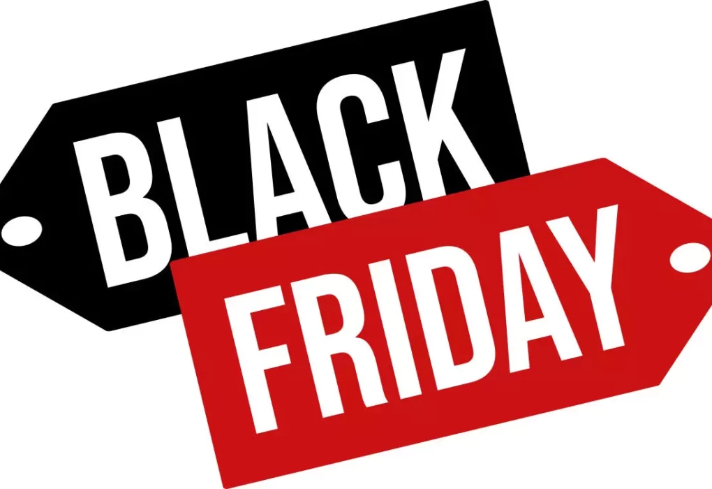 cupom black friday 2024 em preto e vermelho