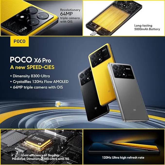 Smartphone Xiaomi Poco X6 Pro