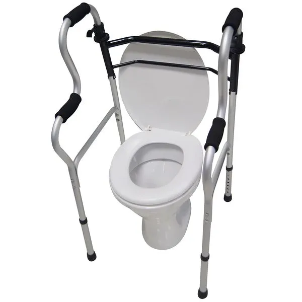 Barra lateral na bacia sanitária