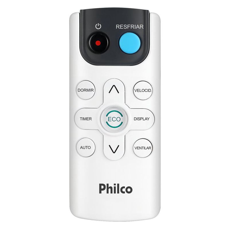 controle remoto Ar-Condicionado de Janela Philco 10000 BTUs Ciclo Frio PAJ10FH
