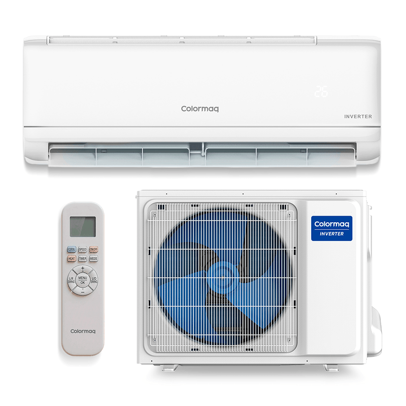 Ar Condicionado Split Hi-Wall Inverter Colormaq 12.000 BTUs Frio