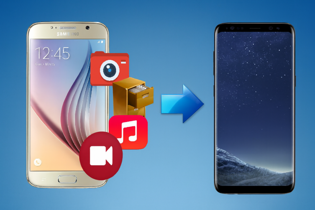 transferir dados celular novo para antigo