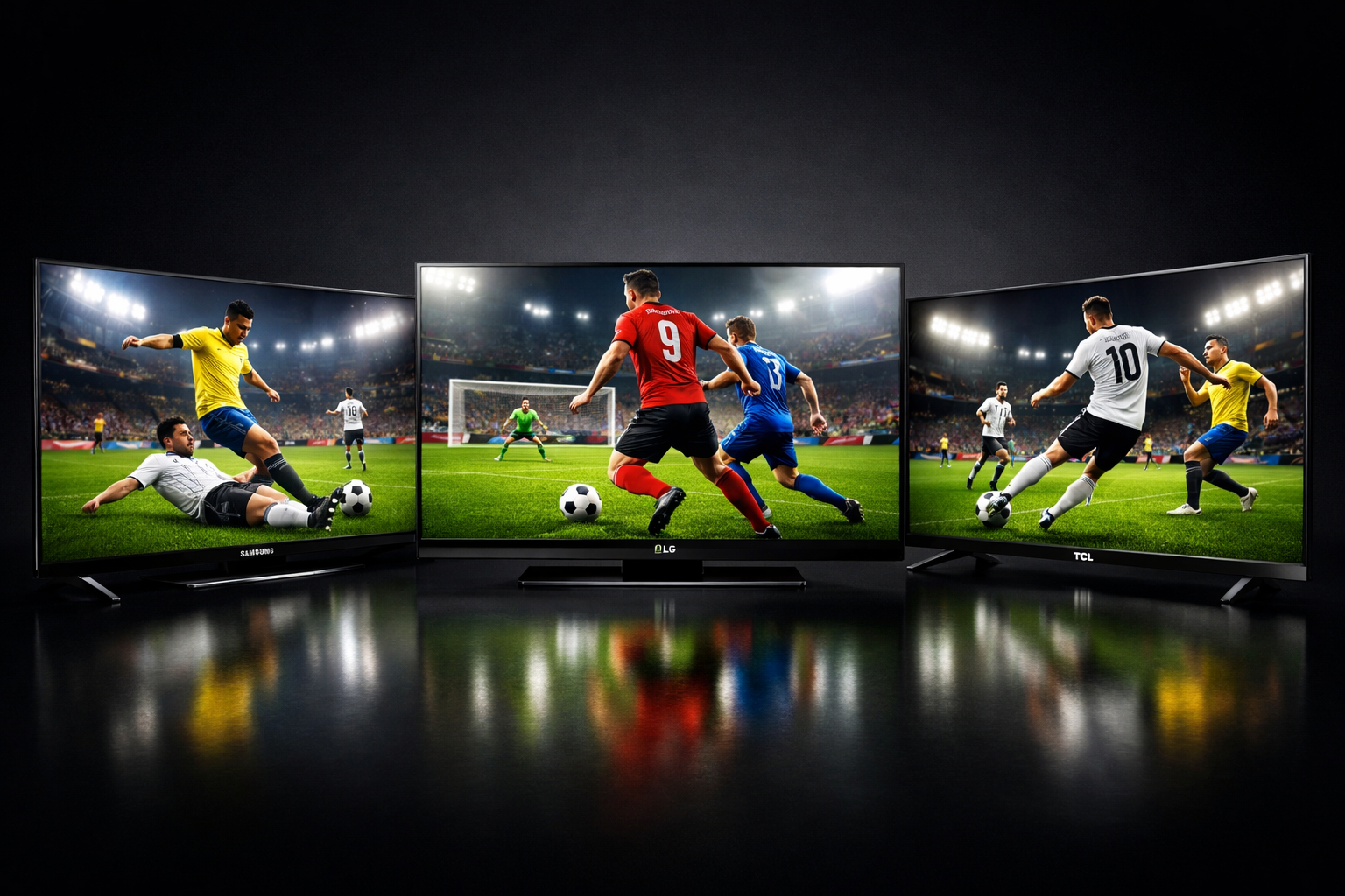 tv samsung lg tcl qual a melhor